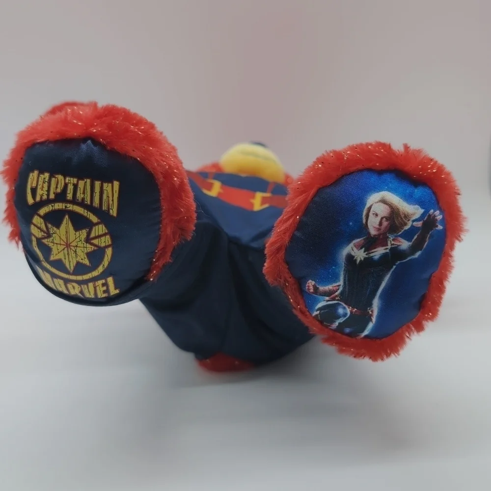 Marvel Captain Marvel Plush Build A Bear - Red Sparkle